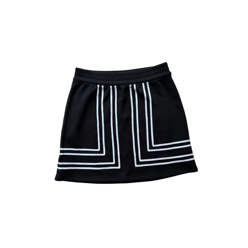 T by Talbots Striped A-Line Skirt | NWT | Small Petite